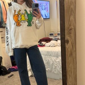 medium/large keith haring sweatshirt